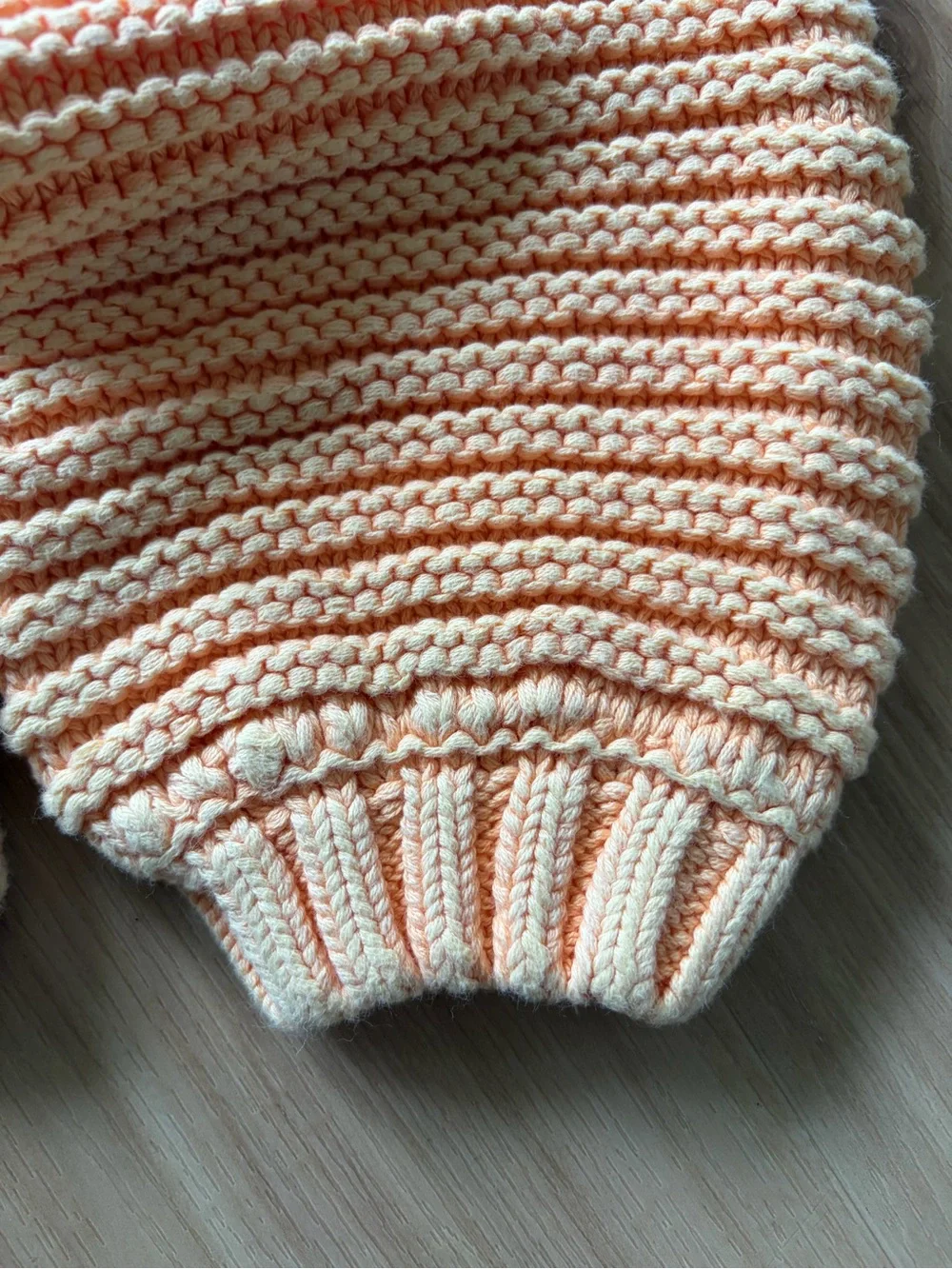 Free People Chunky Rib Knit Mock Neck Pullover Orange Sweater